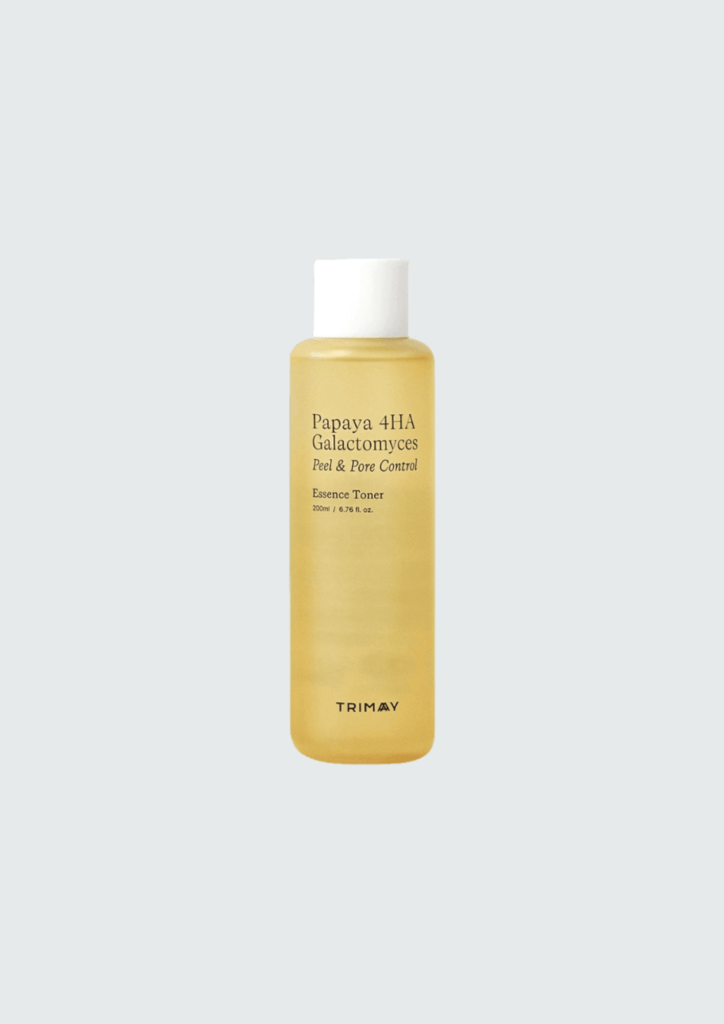 Кислотний пілінг тонер-есенція з папаєю та галактомісісом Trimay Papaya 4HA Galactomyces Peel & Pore Control Toner - 200 мл