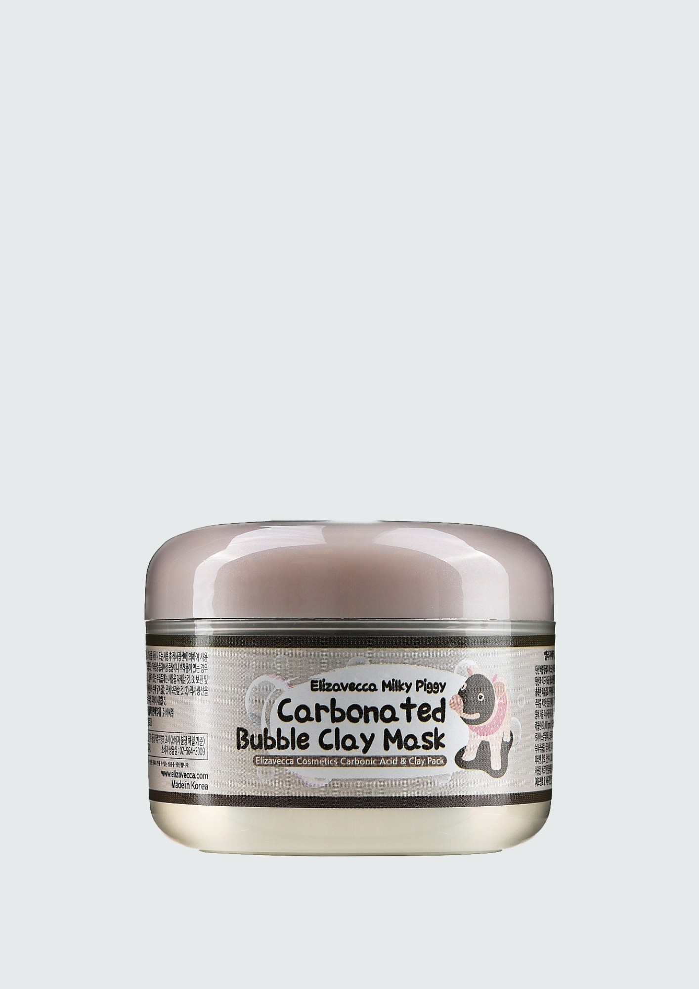 Маска для обличчя глиняно-бульбашкова Elizavecca Face Care Milky Piggy Carbonated Bubble Clay Mask - 100 мл