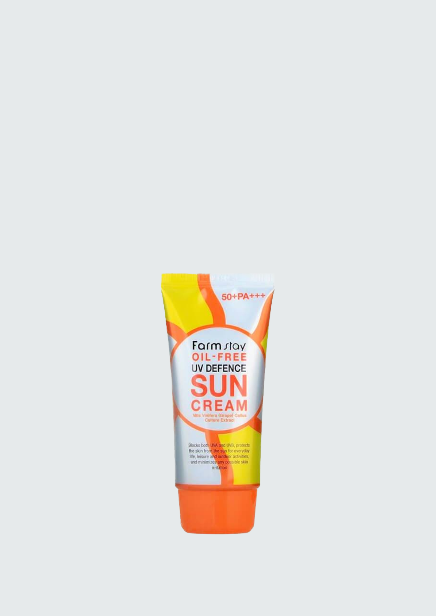Сонцезахисний крем SPF50 для комбінованої та жирної шкіри FarmStay Oil-Free Uv Defence Sun Cream- 70 мл