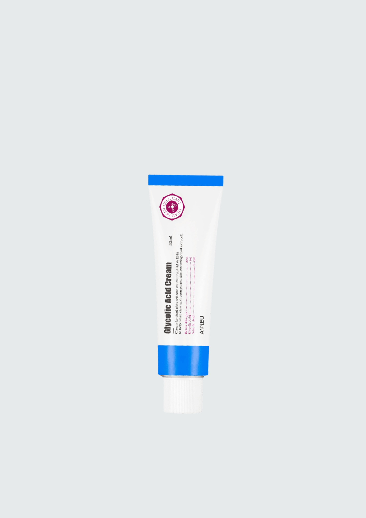 Відновлюючий крем з АНА І ВНА кислотами A'pieu Glycolic Acid Cream - 50 мл