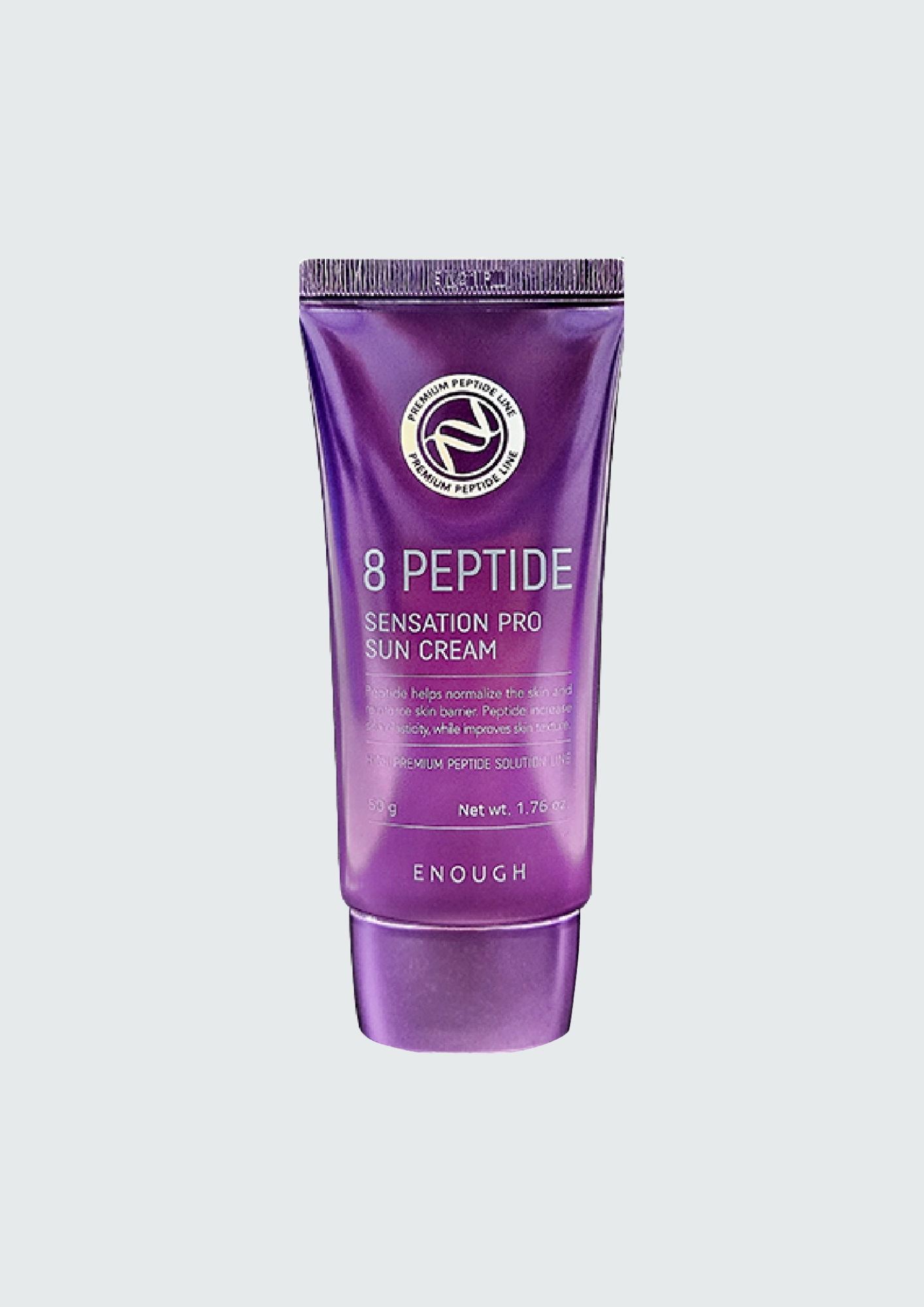 Сонцезахисний крем для обличчя з пептидами Enough 8 Peptide Sensation Pro Sun Cream SPF50+ PA++++ - 50 мл
