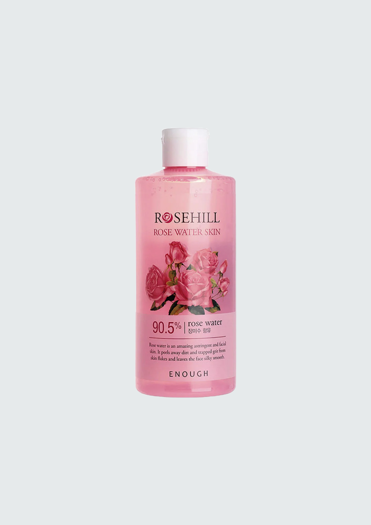 Тонер для обличчя з гідролатом троянди Enough Rosehill-Rose Water Skin - 300 мл
