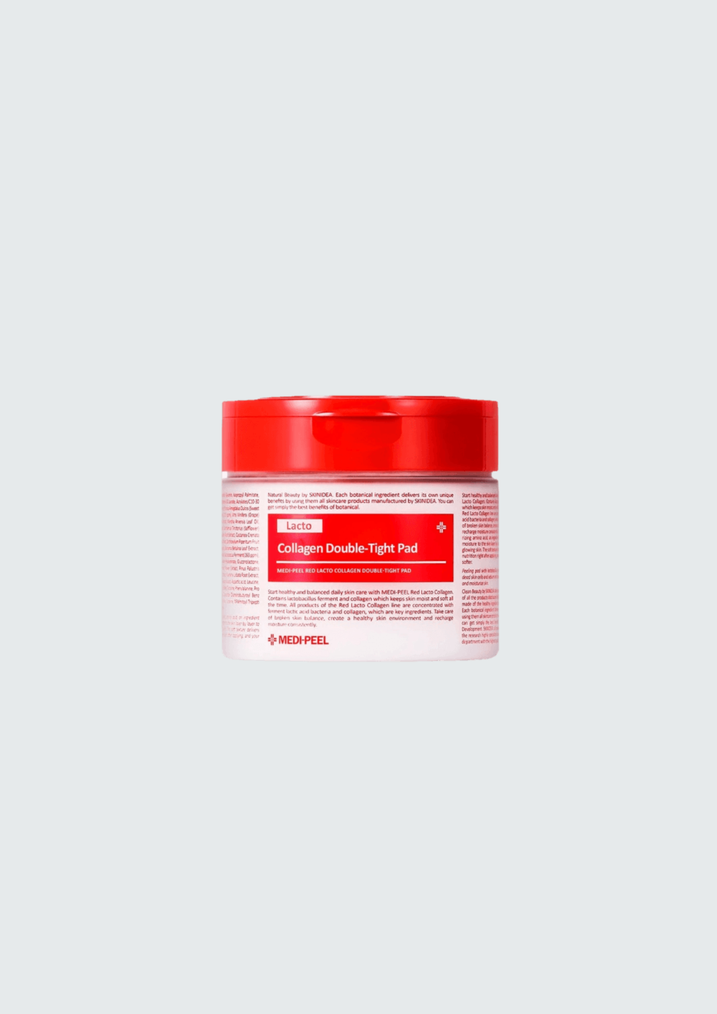 Пілінг-педи з колагеном та біфідобактеріями Medi-Peel Red Lacto Collagen Peeling Pad - 70шт
