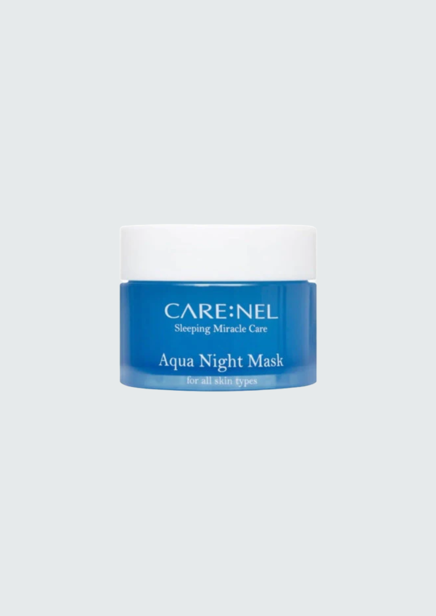 Зволожуюча нічна маска для обличчя з талою водою Carenel Aqua Night Mask - 15 мл