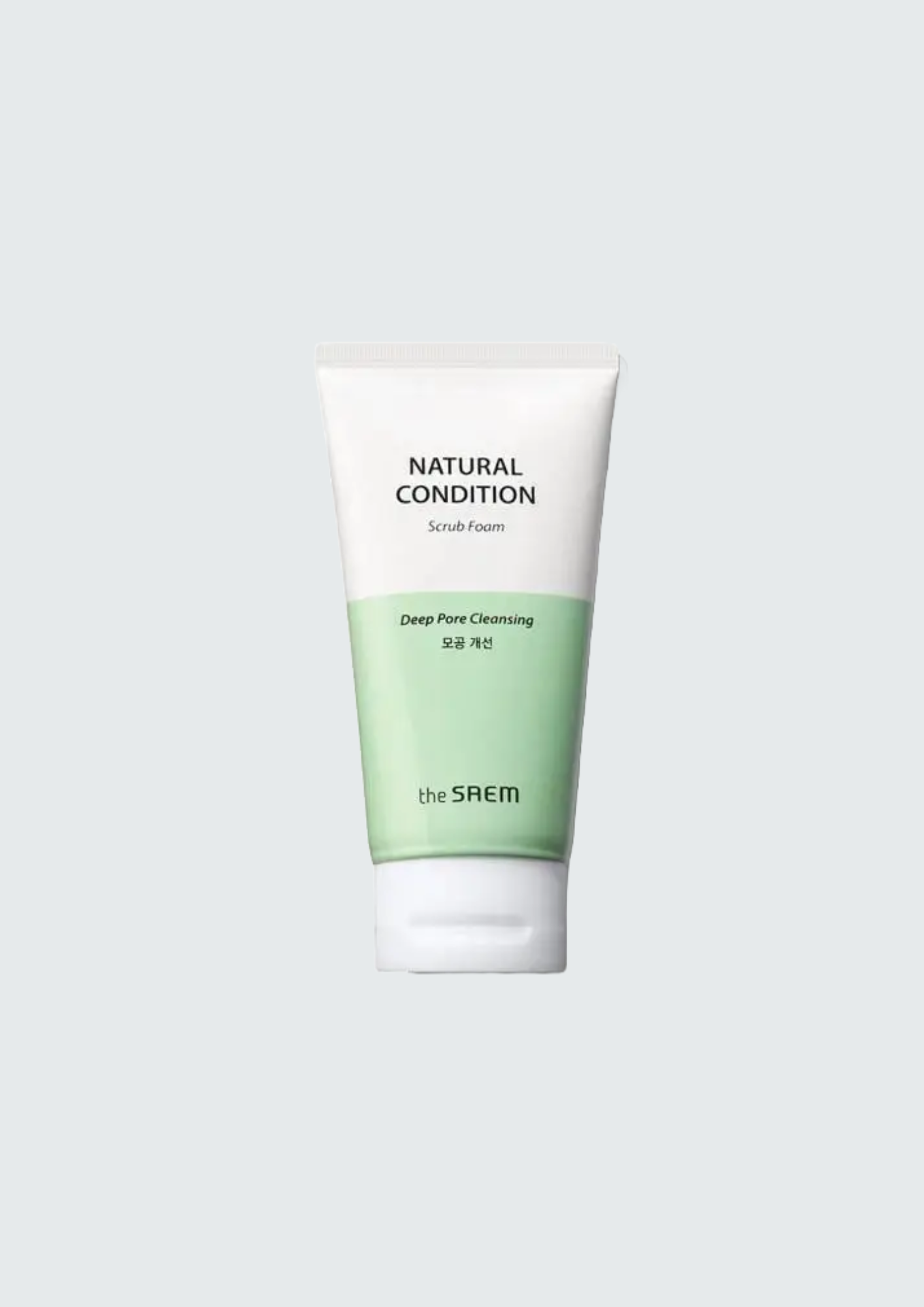 Пінка-скраб для проблемної шкіри The Saem Natural Condition Scrub Foam - 150 мл