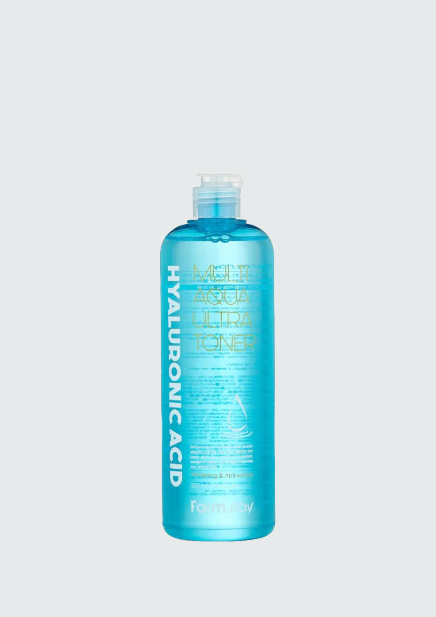 Гіалуроновий тонер для обличчя Farmstay Hyaluronic Acid Multi Aqua Ultra Toner - 500 мл