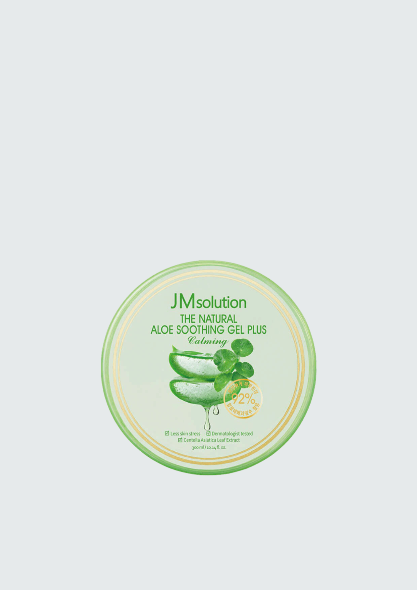 Заспокійливий гель з алое та центелою Jmsolution The Natural Aloe Soothing Gel Plus Calming - 300 мл