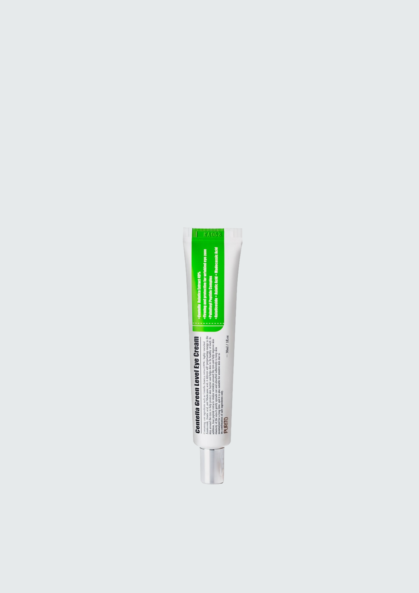 Підтягувальний крем для повік з пептидами й центелою Purito Centella Green Level Eye Cream - 30 мл