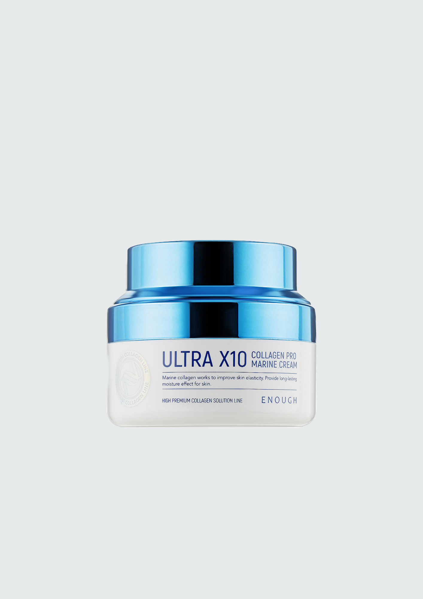 Зволожуючий крем для обличчя з колагеном Enough Ultra X10 Collagen Pro Marine Cream - 50 мл