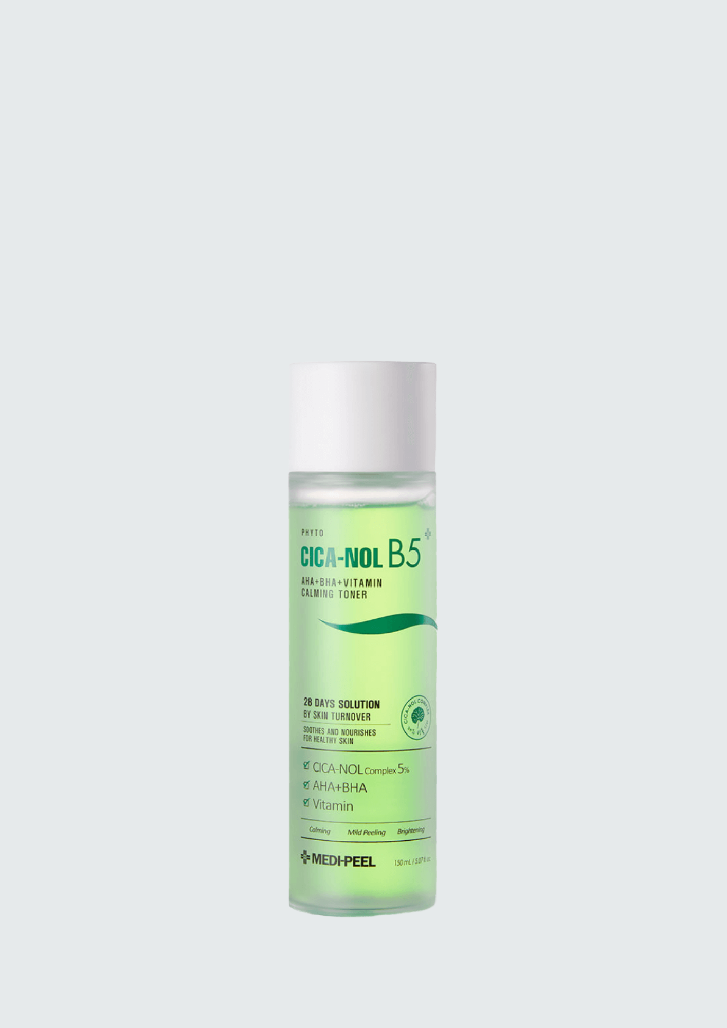 Відновлювальний тонік проти запалень Medi-Peel Phyto Cica-Nol B5 AHA BHA Vitamin Calming Toner - 150 мл