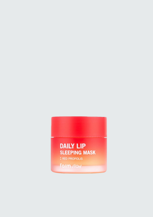 Нічна маска для губ з червоним прополісом FarmStay Daily Lip Sleeping Mask Red Propolis - 20 мл