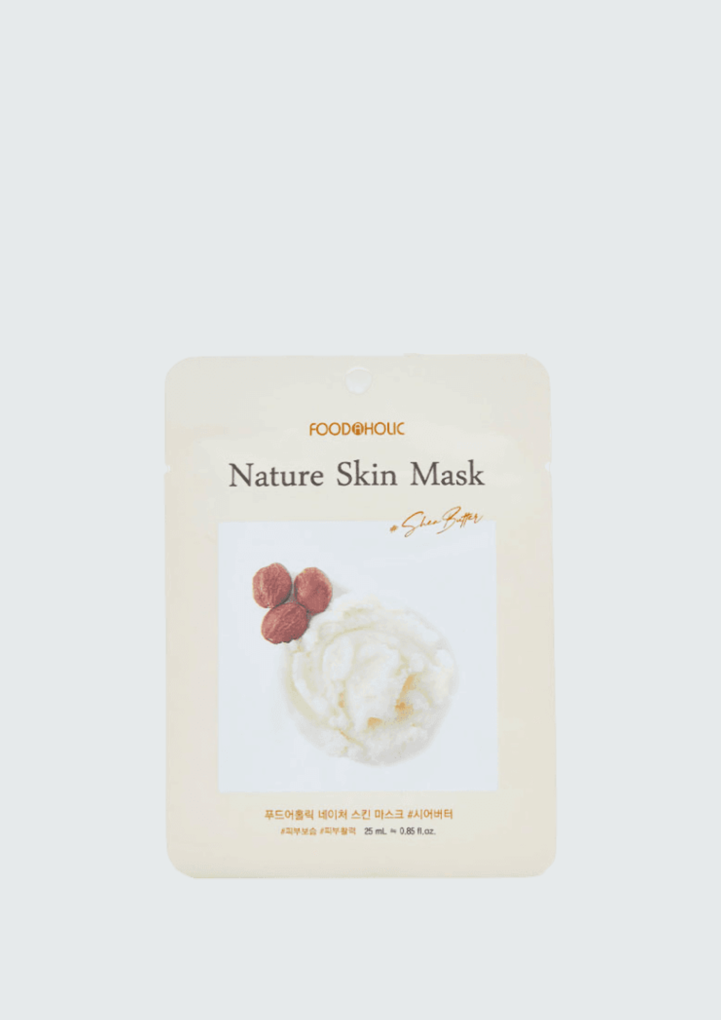 Тканинна маска для обличчя з маслом ши Food a Holic Nature Skin Mask Shea Butter