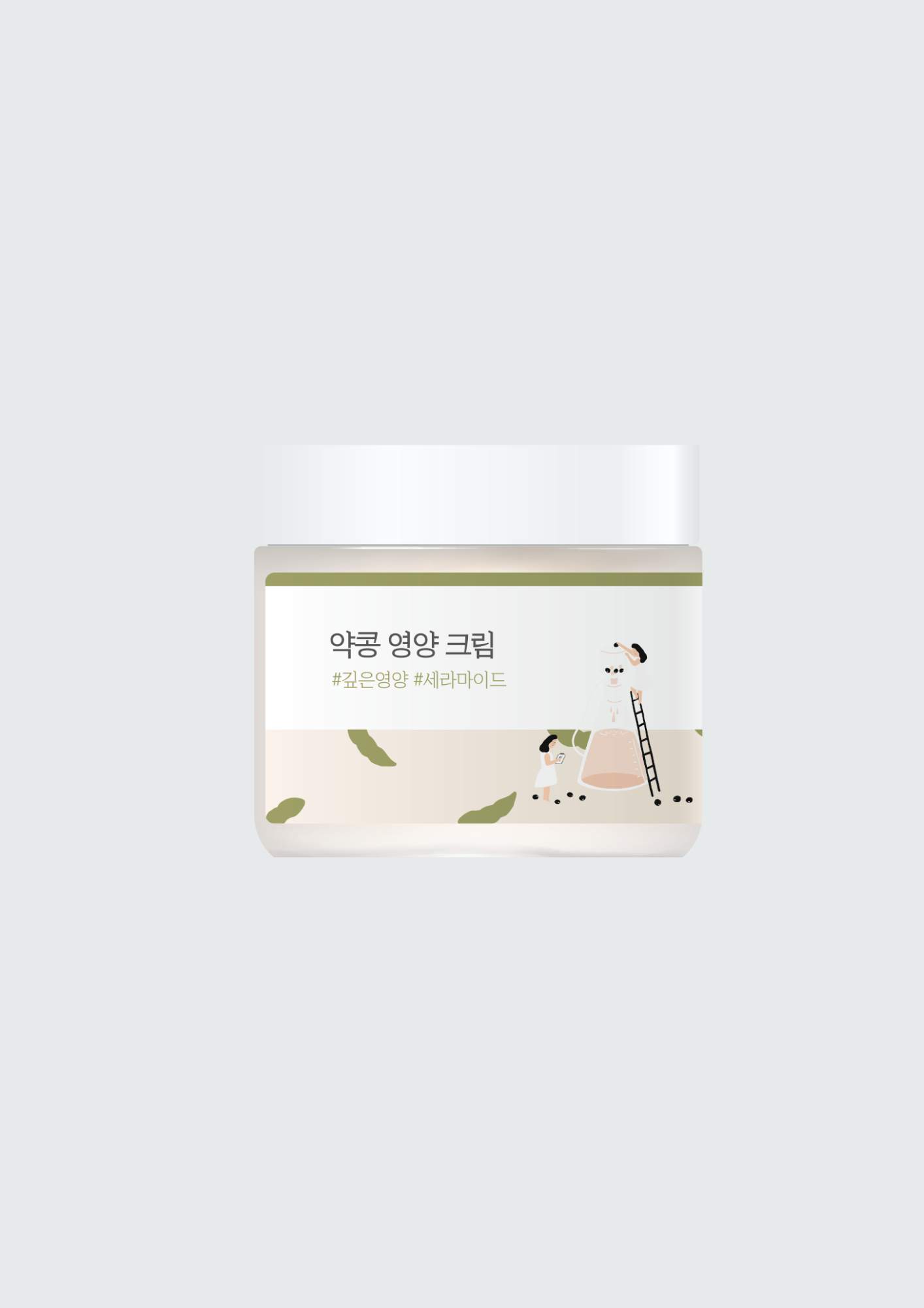 Живильний крем з екстрактом чорних соєвих бобів ROUND LAB Soybean Nourishing Cream - 80 мл