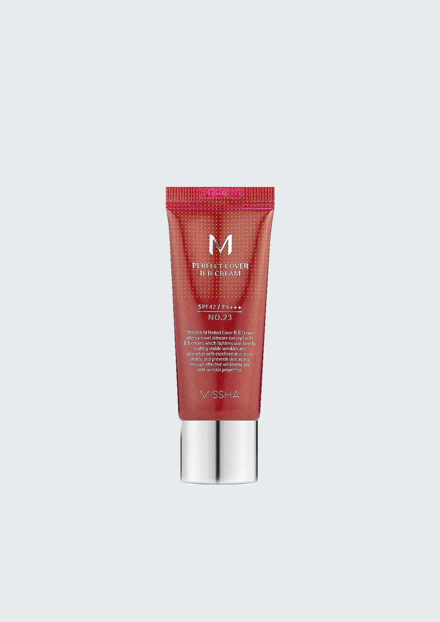 BB крем з ідеальним покриттям №23 Missha Perfect Cover BB Cream SPF42/PA++ Moisturized Complexion - 20 мл