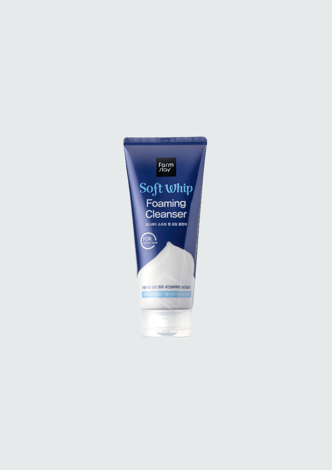 Ніжна пінка для вмивання з колагеном  FarmStay Soft Whip Foaming Cleanser - 180 мл