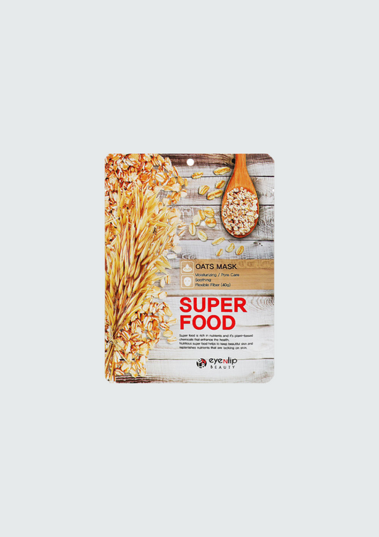 Тканинна маска для обличчя з вівсянкою Eyenlip Super Food Oats Mask - 23 мл