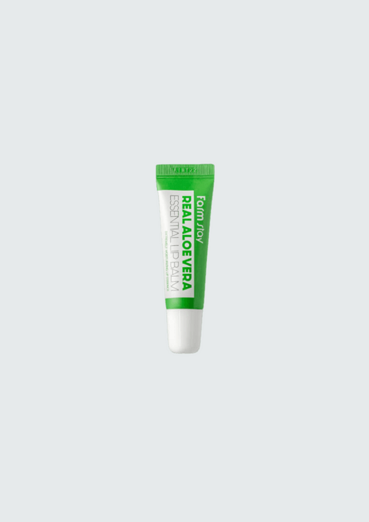 Бальзам для губ з алое Farmstay Real Aloe Vera Essential Lip Balm - 10 мл