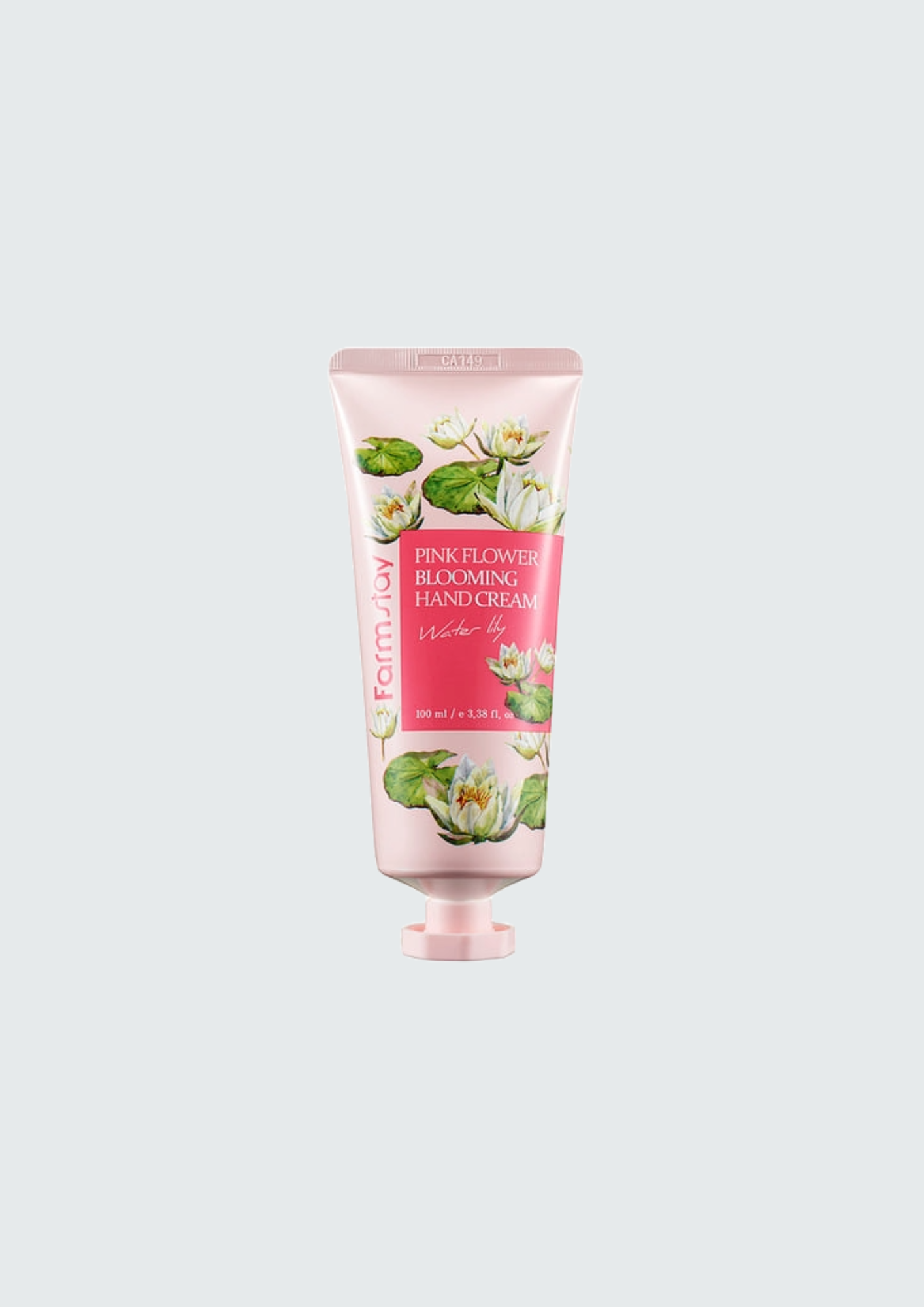 Крем для рук з екстрактом квітів кувшинки Water Lily Pink Flower Blooming Hand Cream - 100 мл