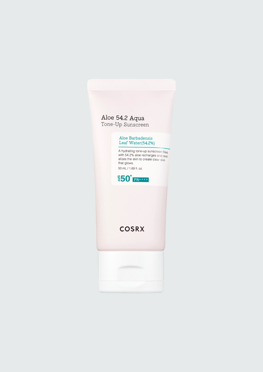 Сонцезахисний крем з алое COSRX Aloe 54.2 Aqua Tone-Up Sunscreen SPF50+/PA++++ - 50 мл