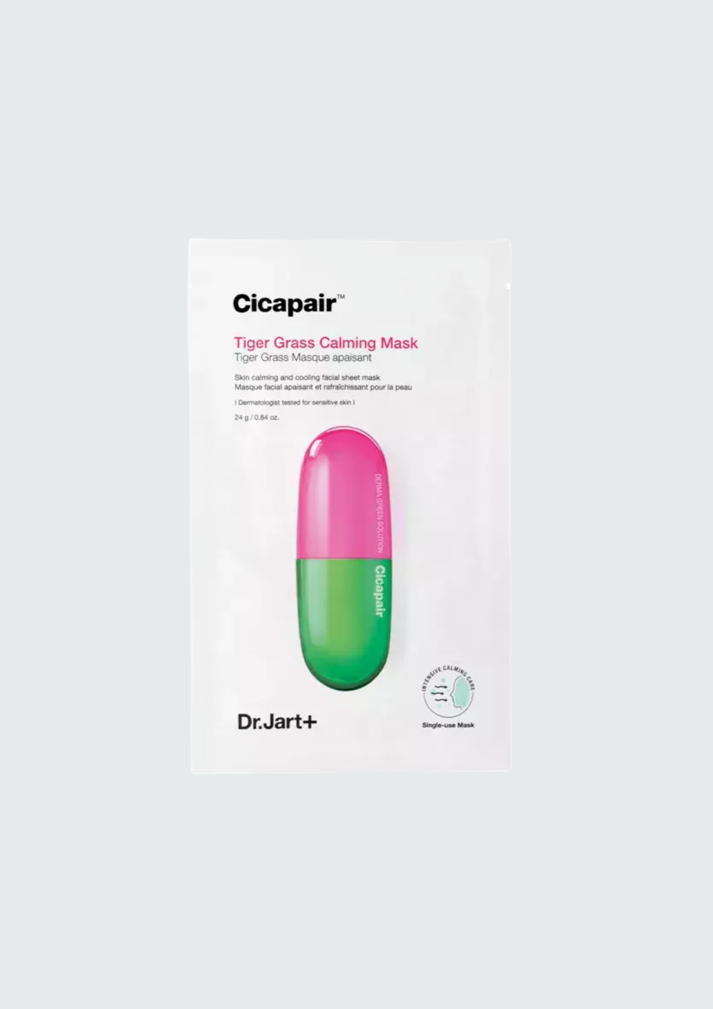 Тканинна маска для обличчя заспокійлива Dr.Jart Cicapair Calming Mask - 25 мл