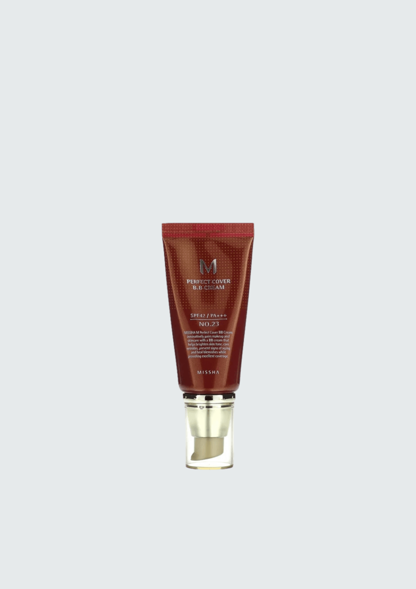 BB крем з ідеальним покриттям №23 Missha Perfect Cover BB Cream SPF42/PA++ Moisturized Complexion - 50 мл