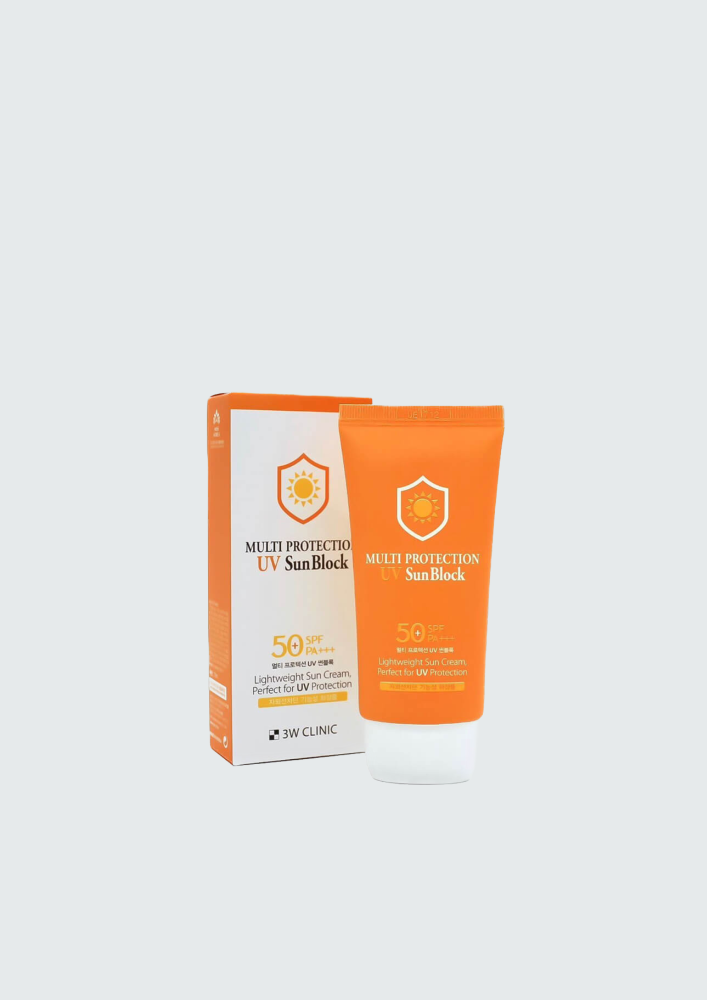 Сонцезахисний крем для обличчя 3W Clinic Multi Protection UV Sun Block SPF50 +/PA +++ - 70 мл