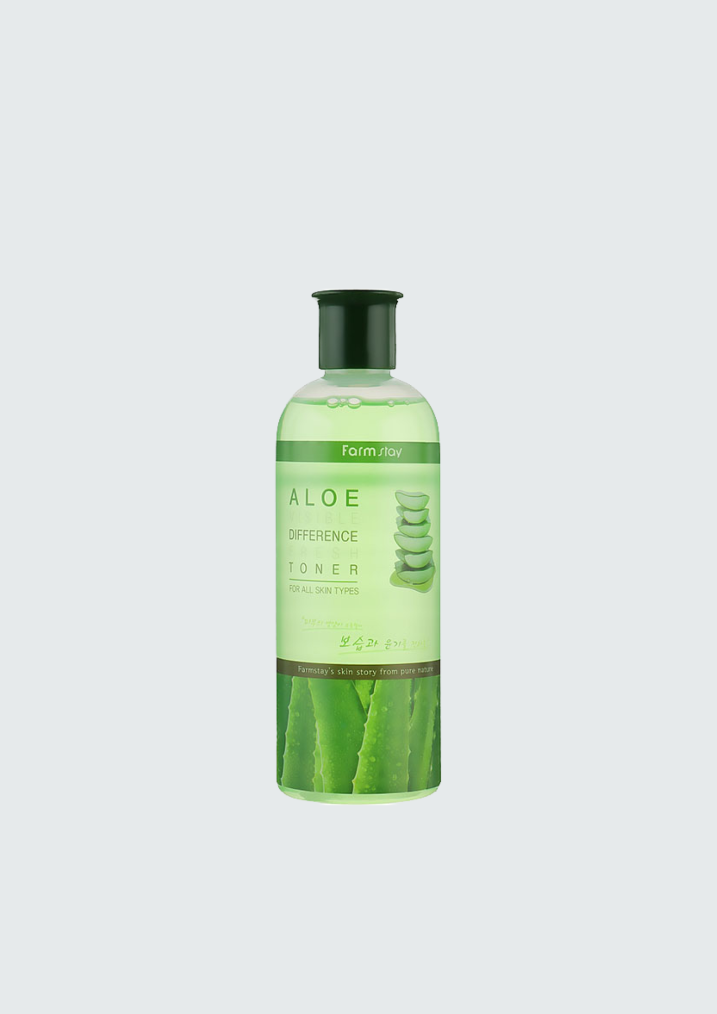 Тонер заспокійливий з алое FarmStay Visible Difference Fresh Toner Aloe - 350 мл