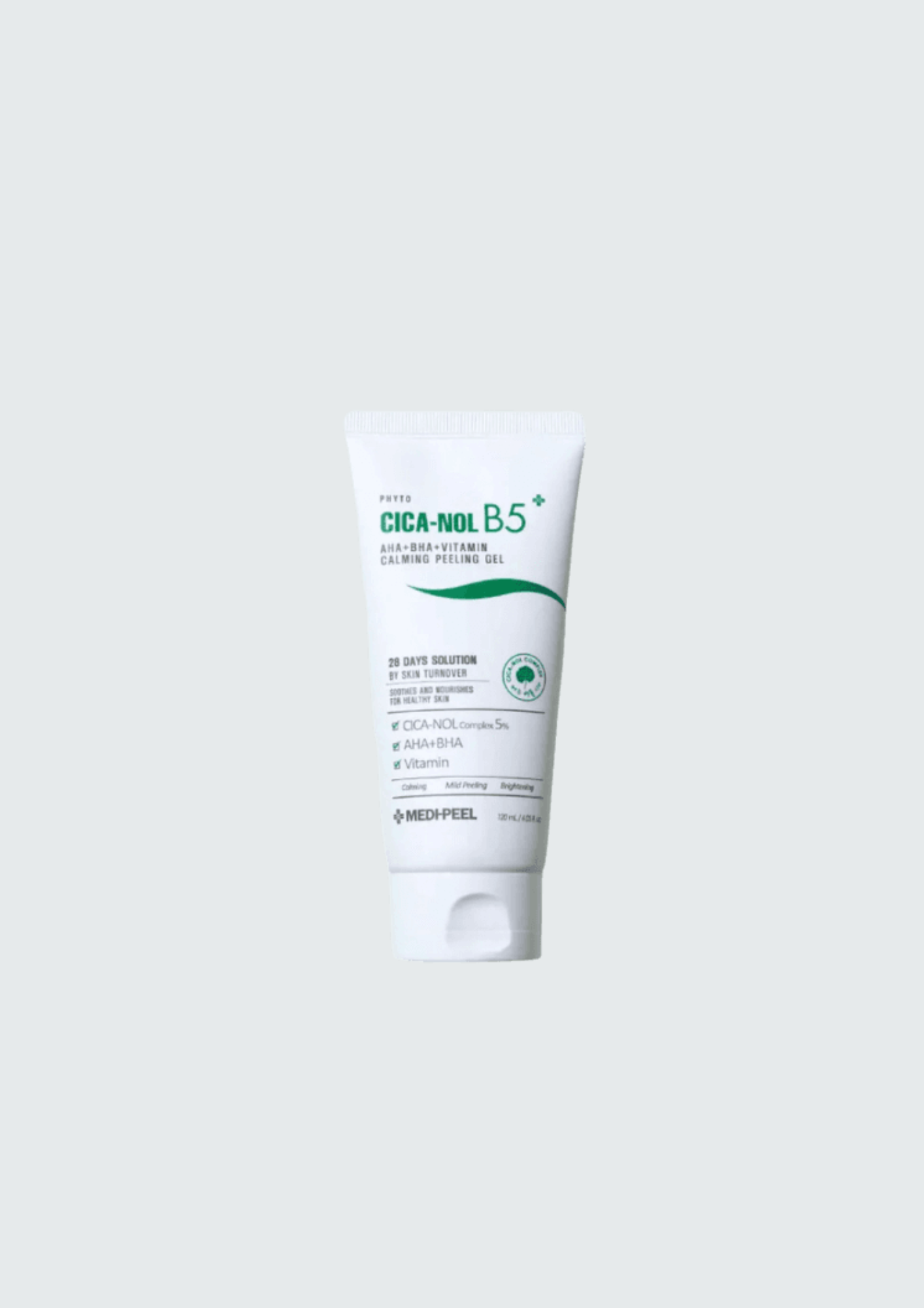 Заспокійлива пілінг-скатка з кислотами Medi-Peel Phyto Cica-Nol B5 AHA BHA Vitamin Calming Peeling Gel - 120 мл