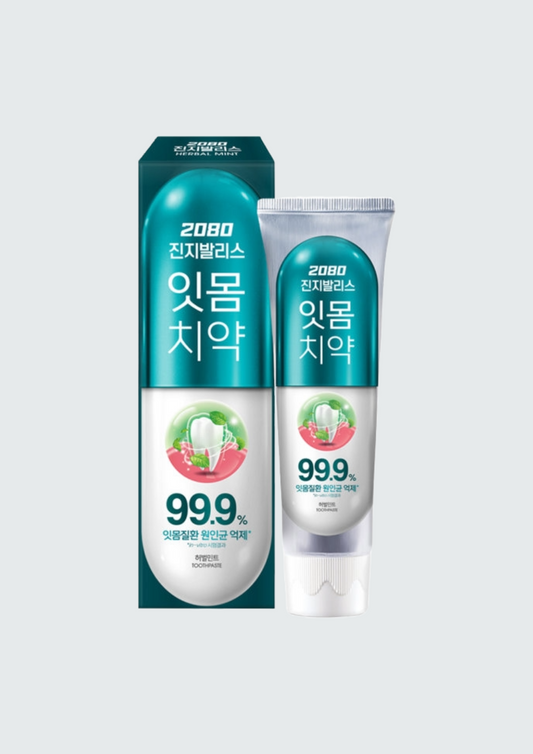 Зубна паста антибактеріальна з екстрактом гінкго білоба 2080 Gingivalis Herbal Mint Toothpaste - 120 мл