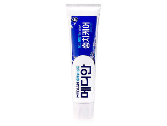 Освіжаюча зубна паста для профілактики карієсу Median Fresh Blue Toothpaste - 120 мл