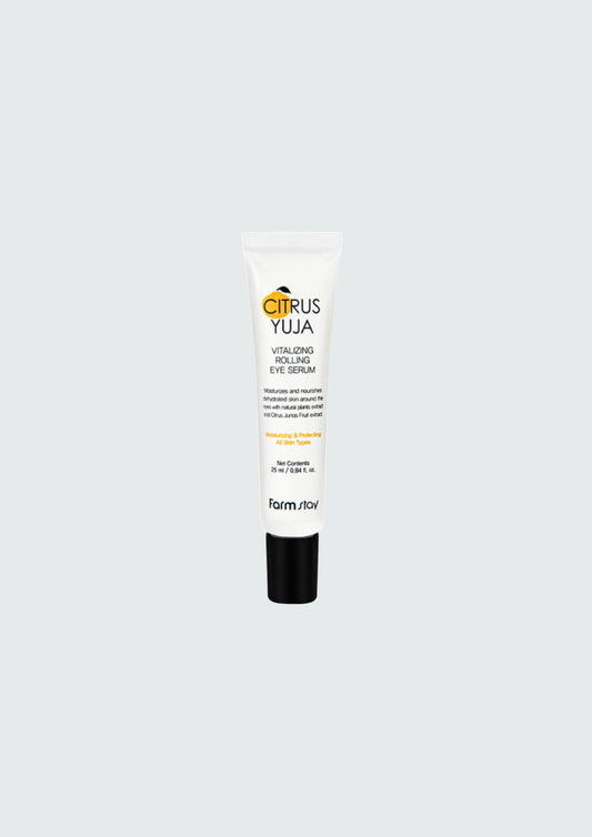 Роликова сироватка для шкіри навколо очей з екстрактом юдзу Farmstay Citrus Yuja Vitalizing Rolling Eye Serum - 25 мл