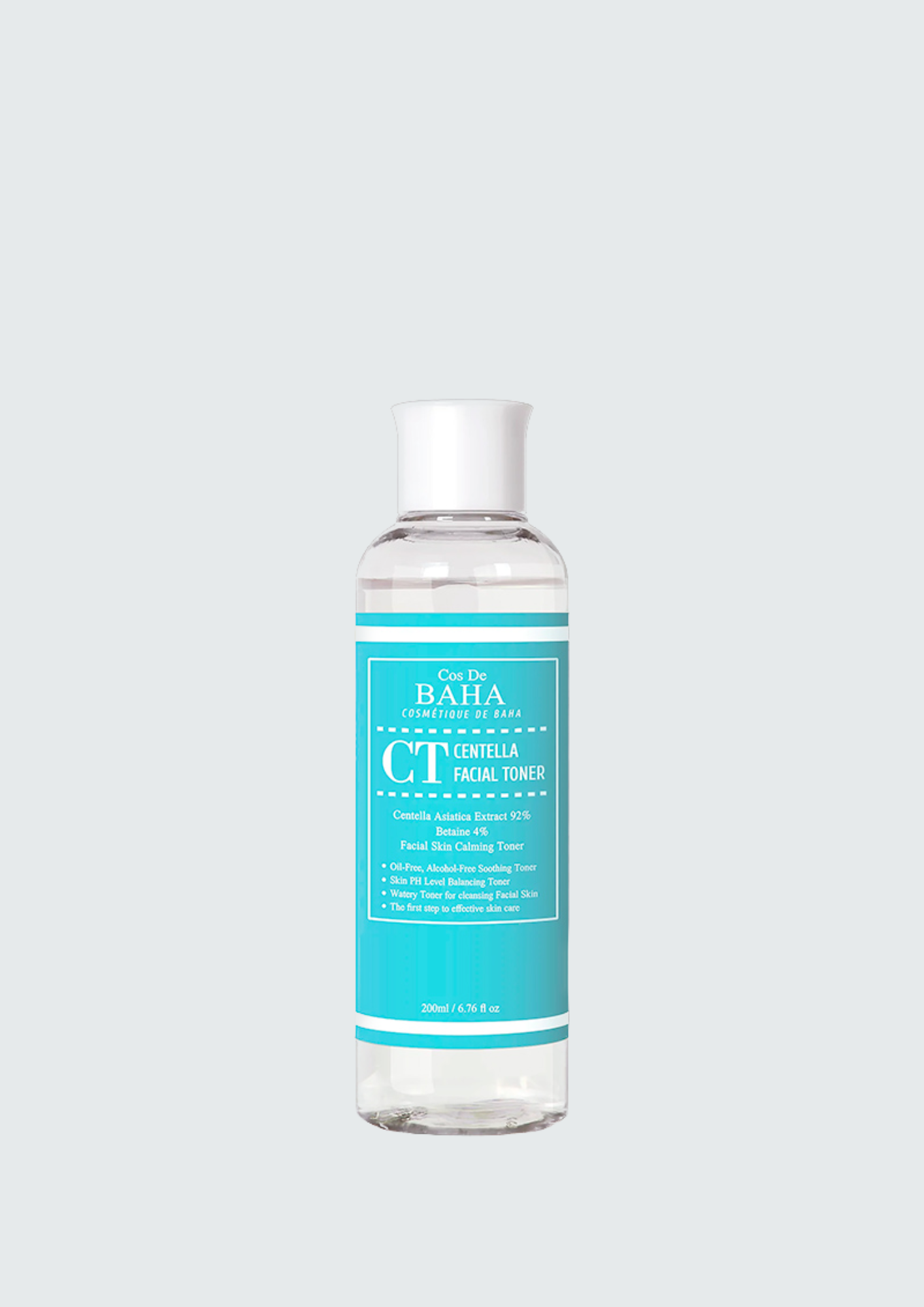 Тонер для обличчя з центелою Cos De Baha Centella Facial Toner (CT) - 200 мл