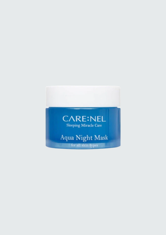 Зволожуюча нічна маска для обличчя з талою водою Carenel Aqua Night Mask - 15 мл