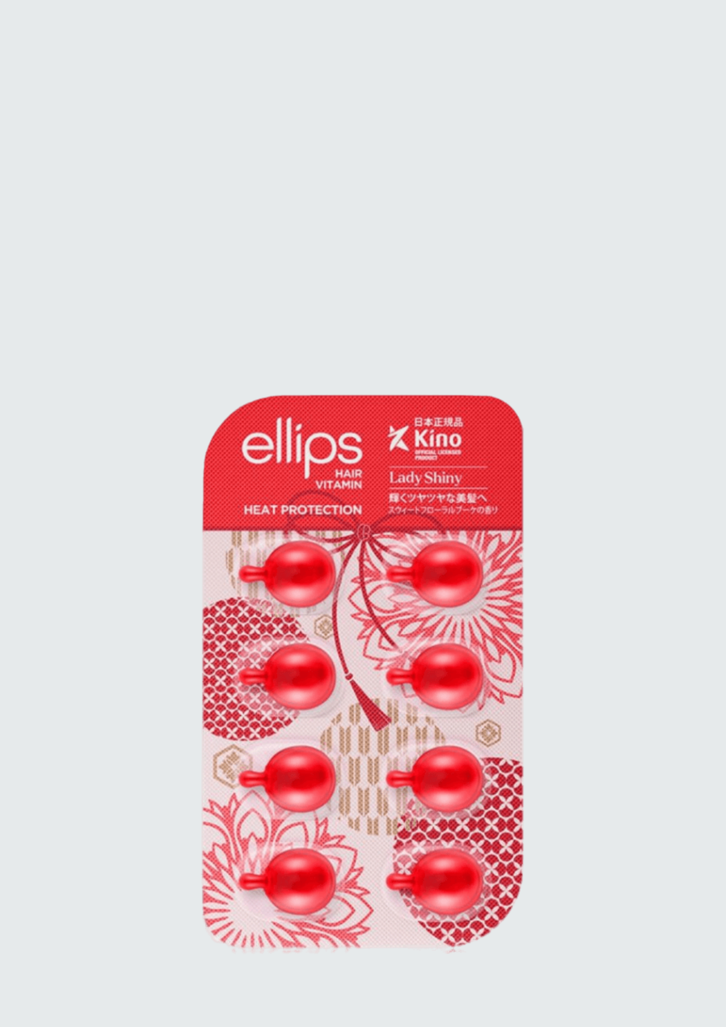 Олія для волосся з вітамінами та екстрактом рожевої вишні Ellips Hair Vitamins Lady Shiny - 8 шт