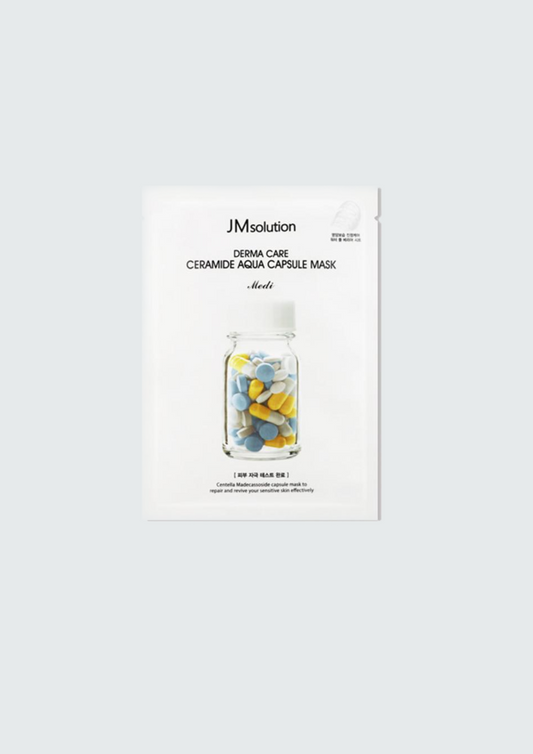 Відновлююча тканинна маска з керамідами JM Solution Derma Care Ceramide Aqua Capsule Mask