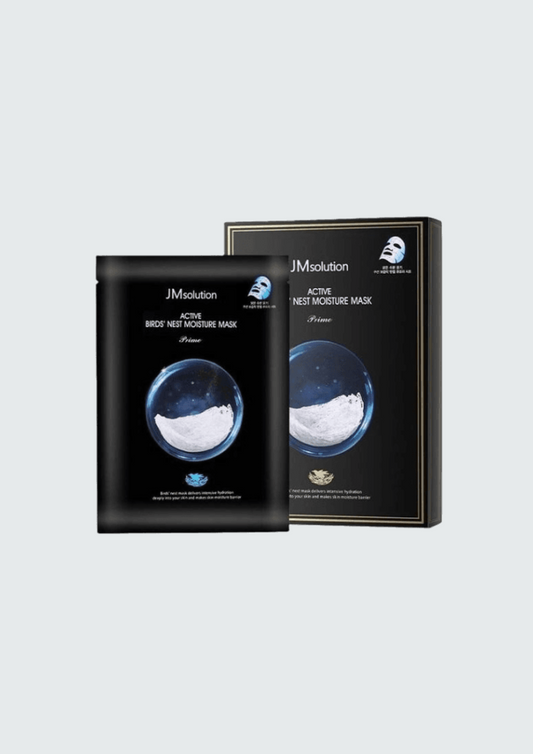 Тканинна маска з екстрактом ластівчиного гнізда JM Solution Active Bird's Nest Moisture Mask