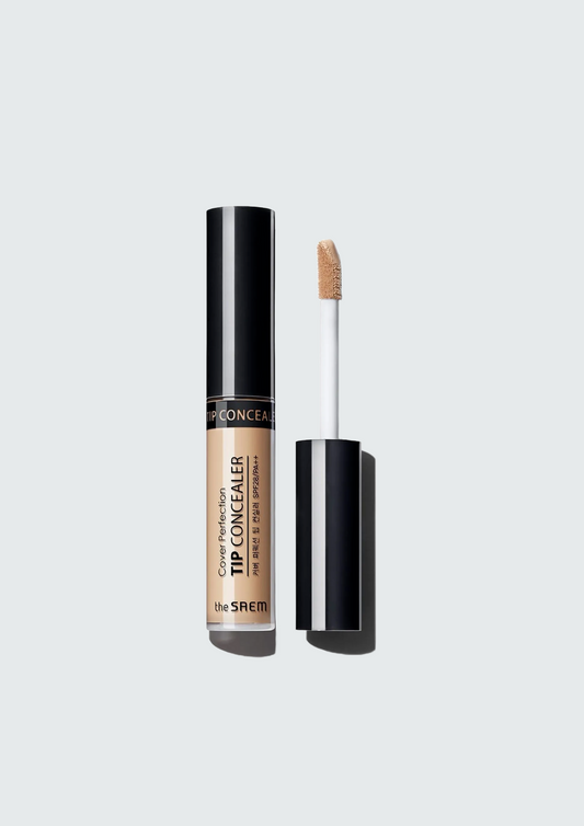 Консилер для маскування недоліків The Saem Cover Perfection Tip Concealer #01 Clear Beige - 7г