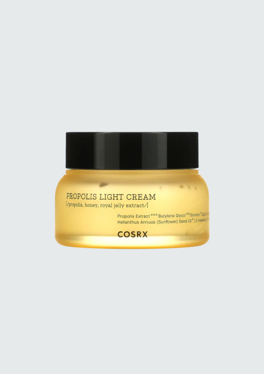 Легкий крем з прополісом для сяючої шкіри Cosrx Full Fit Propolis Light Cream - 65 мл
