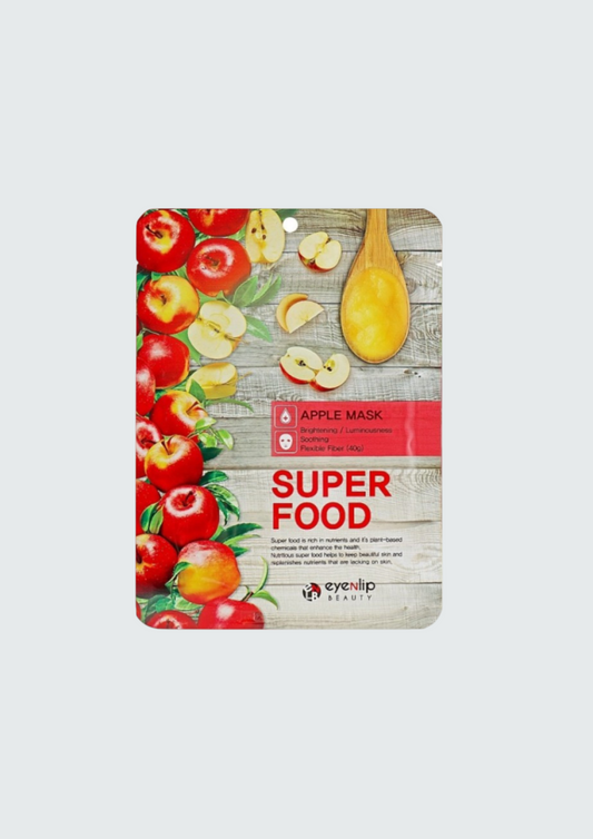 Тонізуюча маска для обличчя з яблуком Eyenlip Superfood Apple Mask - 23 мл