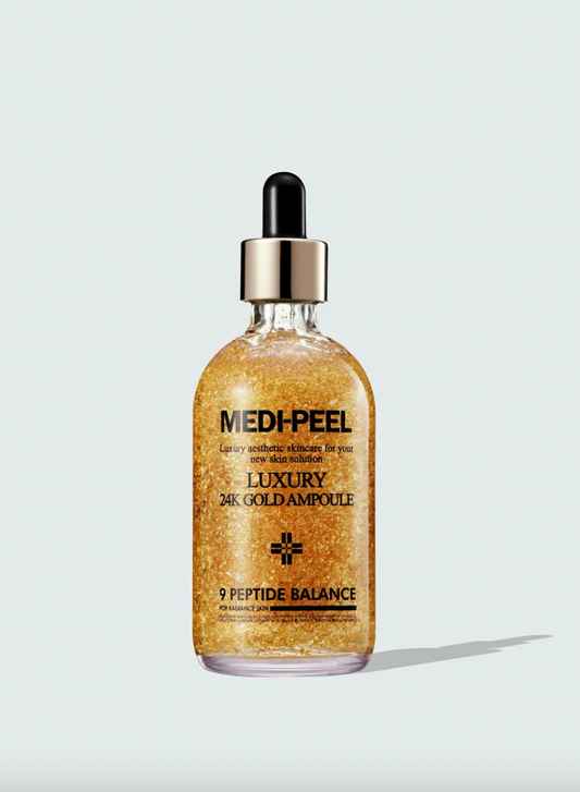 Сироватка для обличчя із золотом для еластичності шкіри MEDI-PEEL Luxury 24K Gold Ampoule - 100 мл