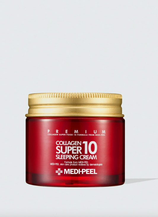 Омолоджувальний нічний крем для обличчя з колагеном Medi-Peel Collagen Super10 Sleeping Cream - 70 мл