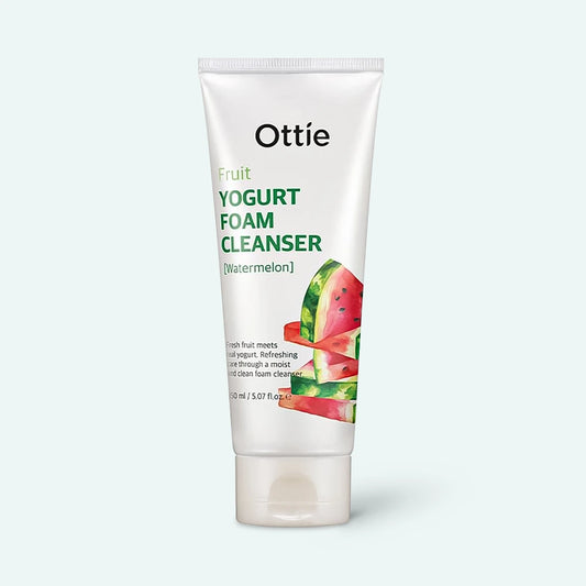 Пінка для вмивання з кавуновим йогуртом Fruits Yogurt Foam Cleanser Watermelon Ottie - 150 мл