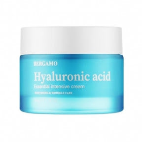 Крем для обличчя з гіалуроновою кислотою Bergamo Hyaluronic Acid Essential Intensive Cream - 50 мл