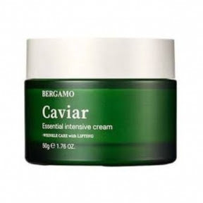 Крем для обличчя з екстрактом ікри та бета-глюканом Bergamo Caviar Essential Intensive Cream - 50 мл